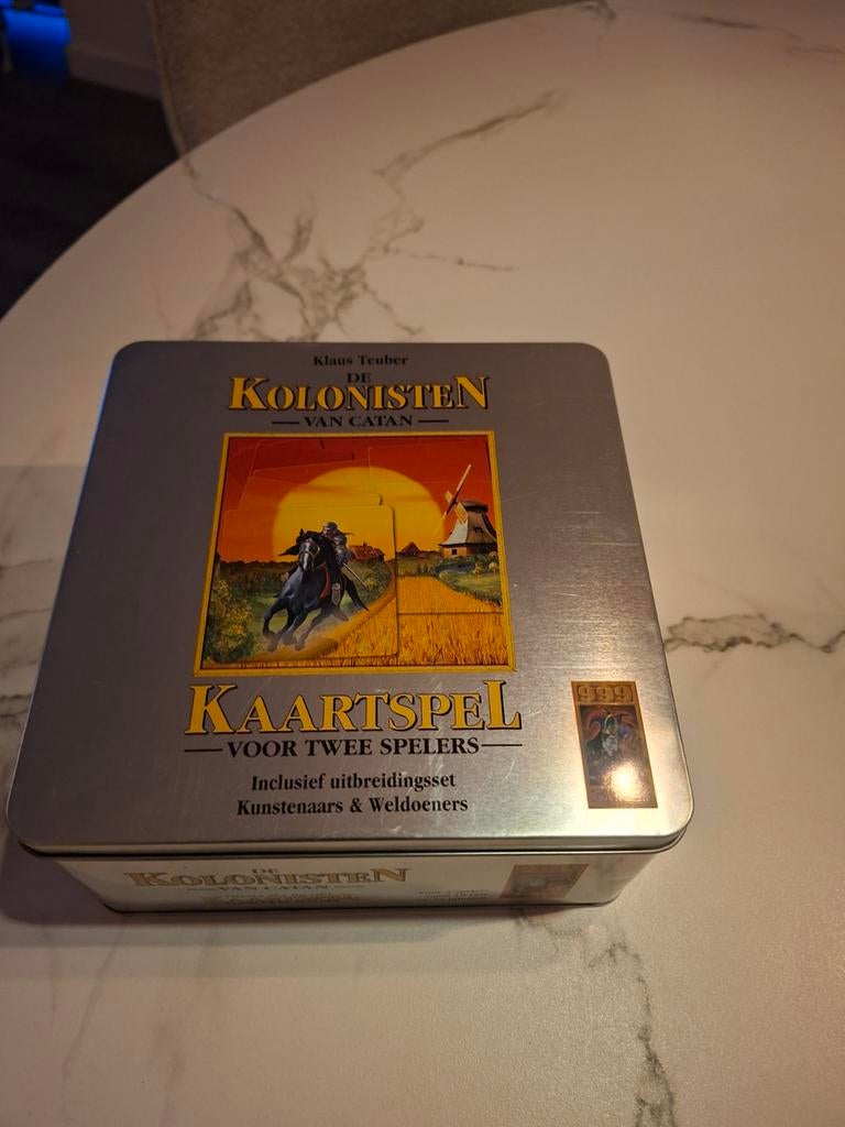 Catan kaartspel voor 2 personen, Hobby en Vrije tijd, Gezelschapsspellen | Kaartspellen, Een of twee spelers, Ophalen, Zo goed als nieuw