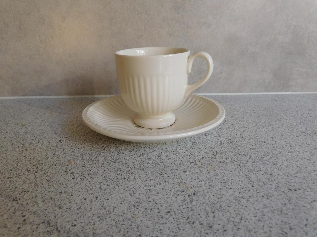 Kop en schotel Espresso Edme Conway Wedgwood, Overige typen, Ophalen of Verzenden, Zo goed als nieuw, Wedgwood