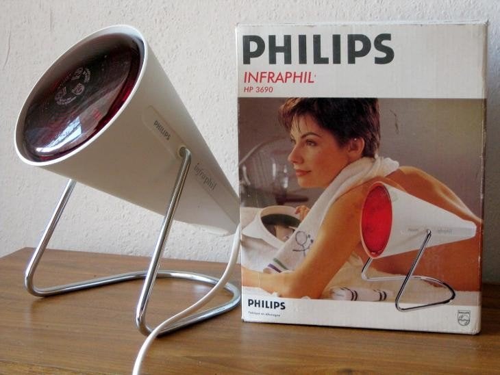 Philips infrarood lamp, retro, Ophalen