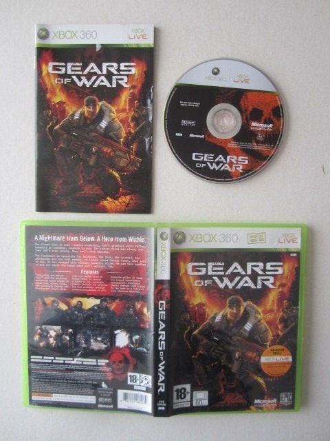 Gears of War Xbox 360, Avontuur en Actie, Vanaf 18 jaar, Ophalen of Verzenden, Zo goed als nieuw