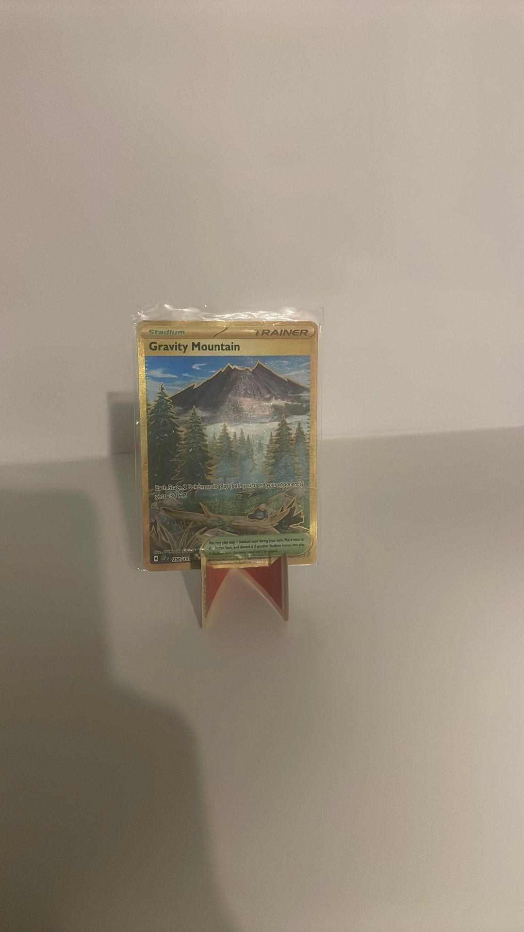 Gravity mountain pokemon kaart, Verzamelen, Ophalen of Verzenden, Zo goed als nieuw, Poppenhuis