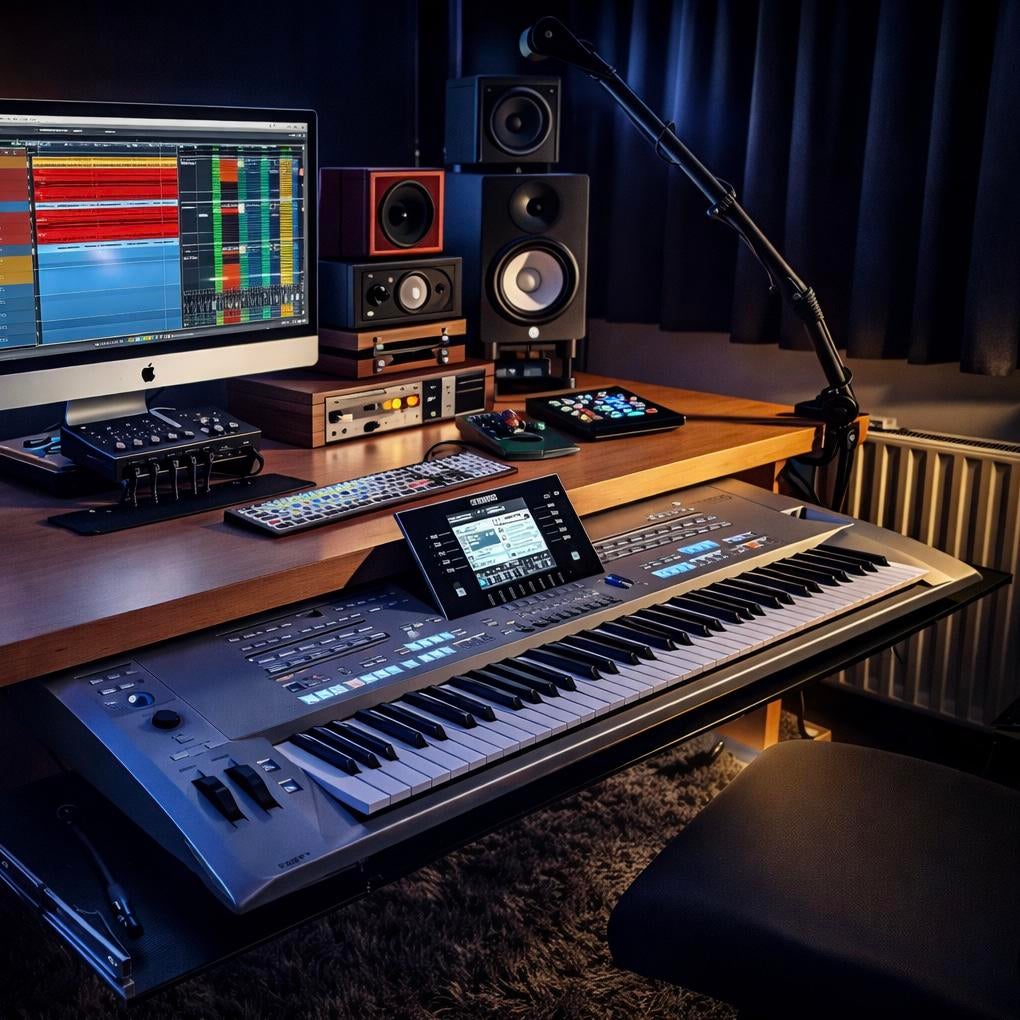 Yamaha Tyros 5  (76 toetsen), Ophalen, Zo goed als nieuw, 76 toetsen, Yamaha