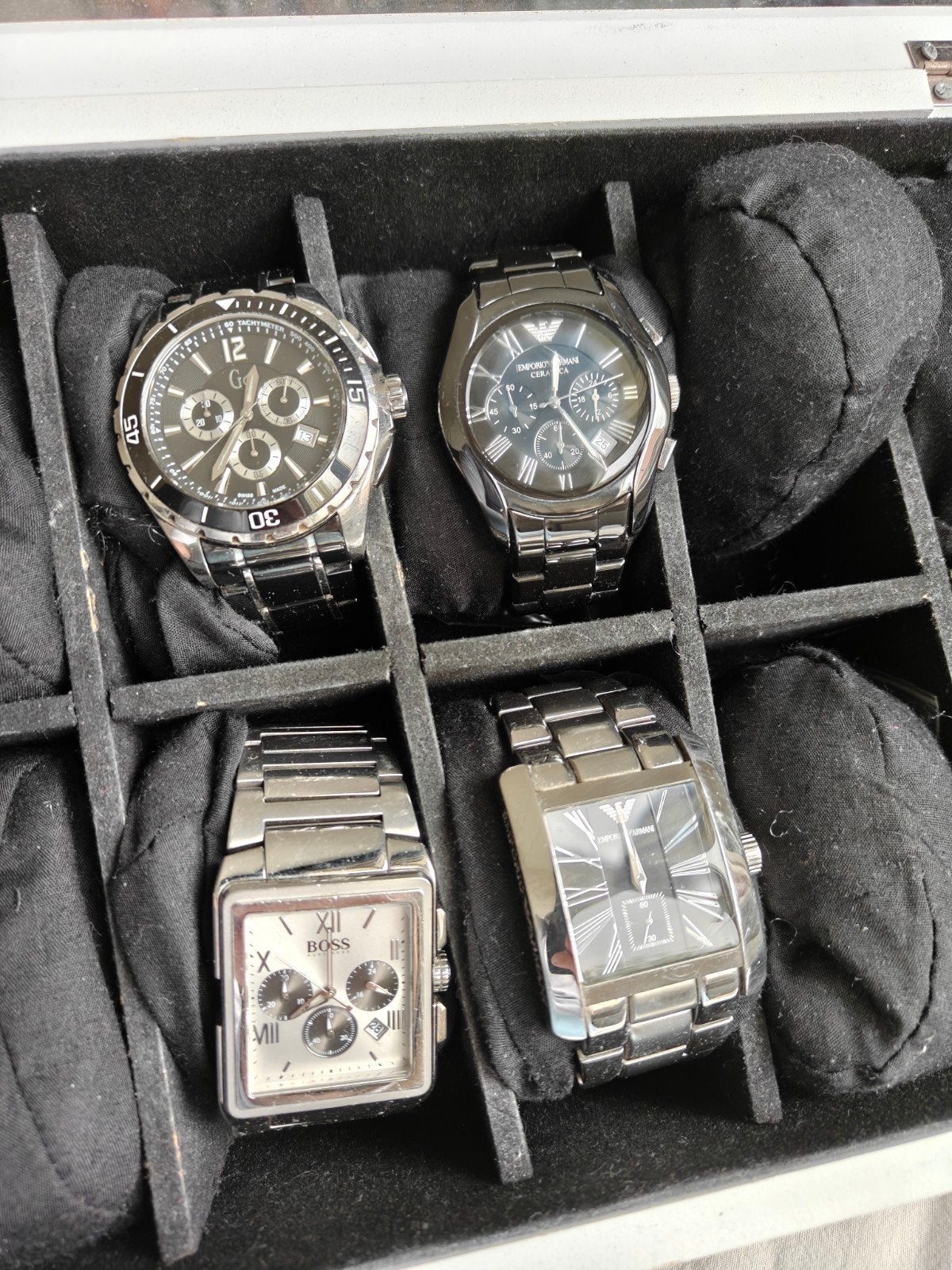 horloge collectie GC, Armani, Boss, Ophalen