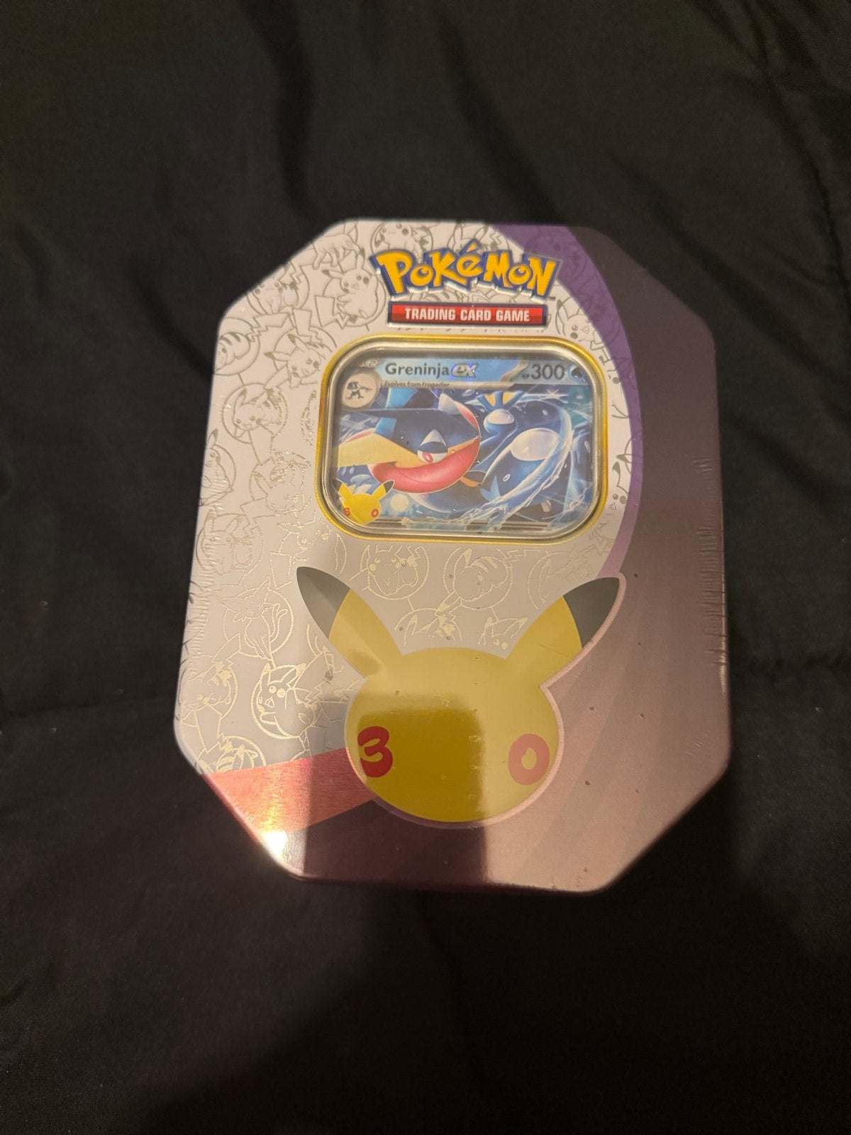 Pokémon Greninja EX tin box - 30th celebration, Ophalen, Nieuw, Overige typen
