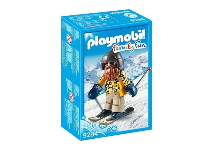 9284 skier op snowblades, Ophalen of Verzenden, Nieuw, Complete set