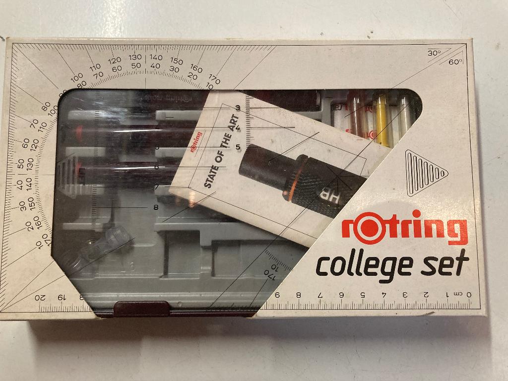 Nieuwe set Rotring tekenpennen, Ophalen of Verzenden, Nieuw