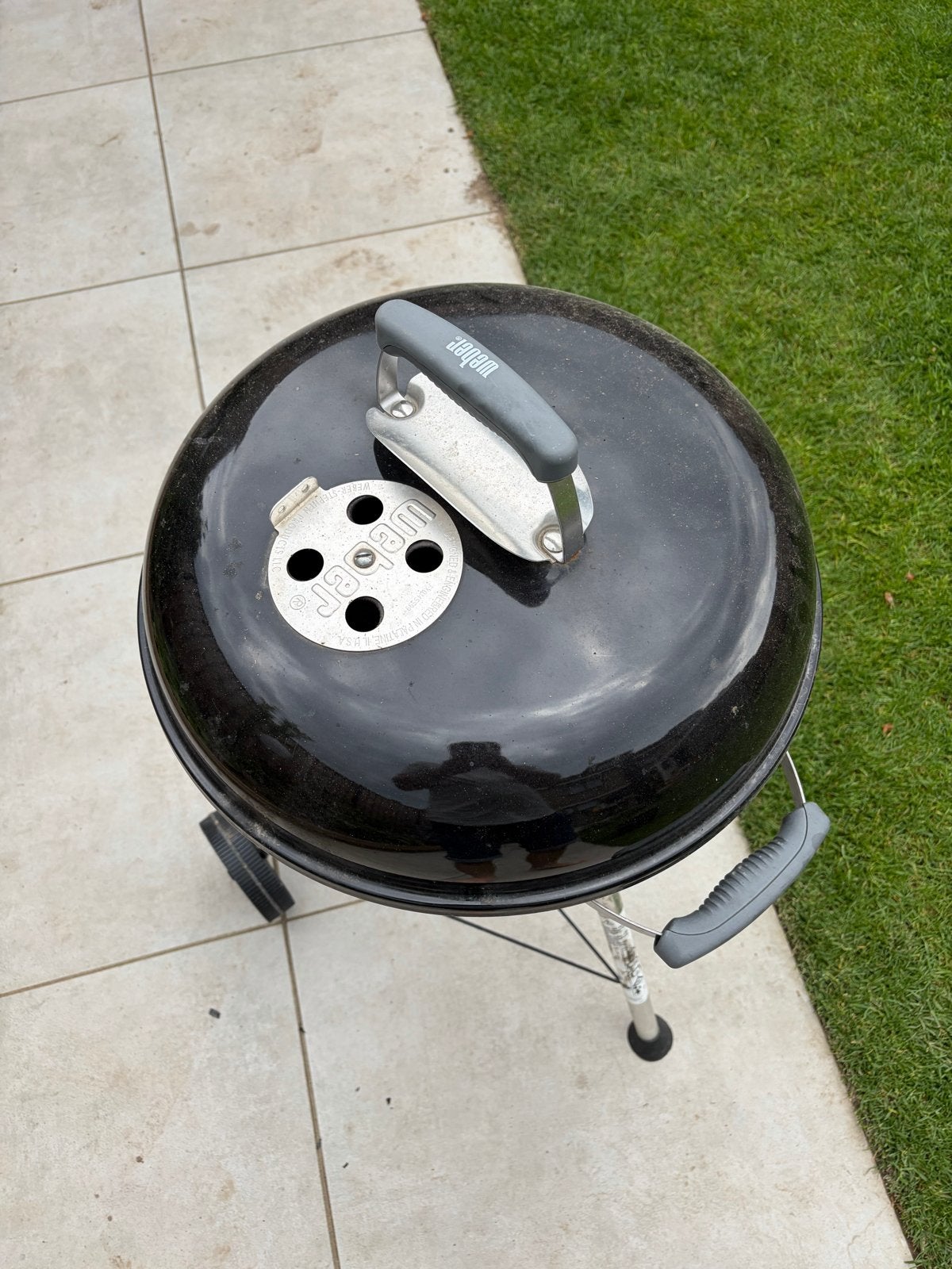 Weber BBQ - Compacte Houtskoolbarbecue, Ophalen, Gebruikt
