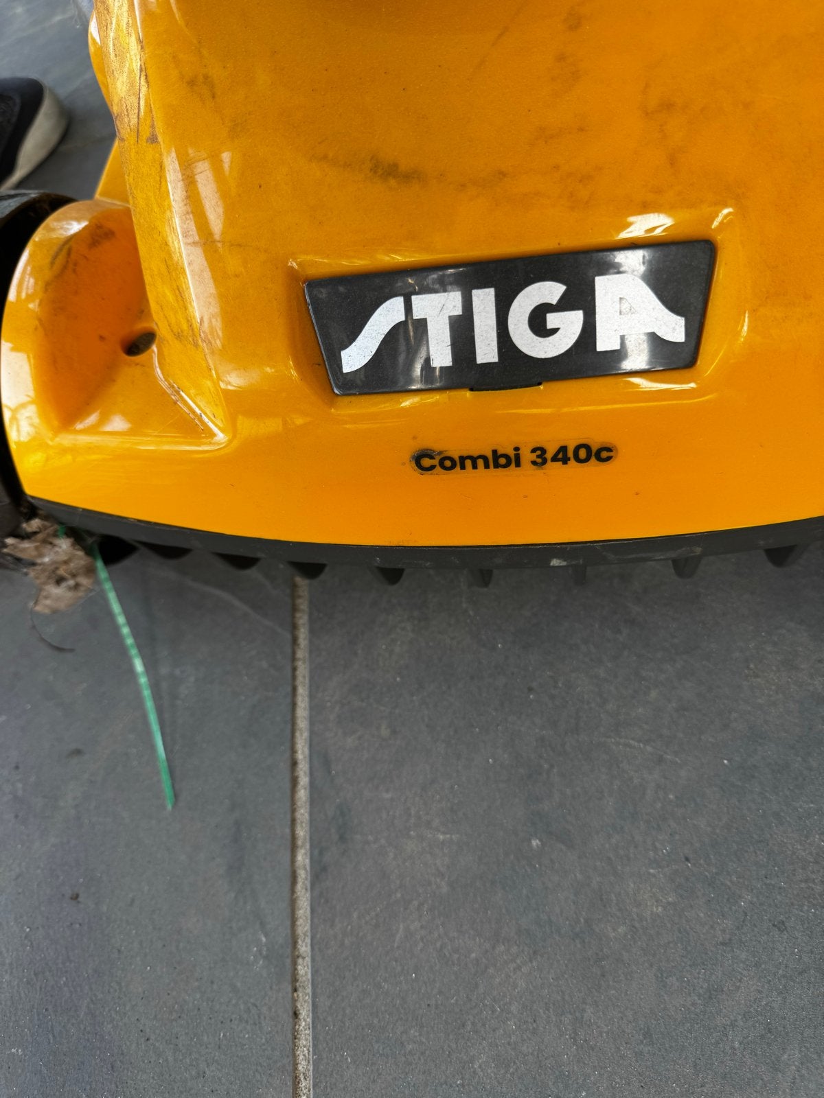 Stiga Combi 340c Elektrische Grasmaaier, Cirkelmaaier, Gebruikt, Elektrische grasmaaier, Ophalen of Verzenden