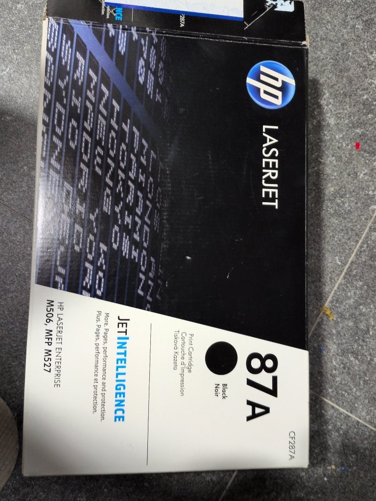 HP 87A CF287A toner zwart origineel - LaserJet M506 / M527, Computers en Software, Printerbenodigdheden, Ophalen of Verzenden