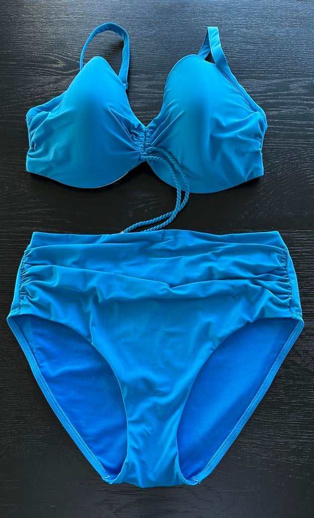 Chantelle bikini F75 en 40, Ophalen of Verzenden, Zo goed als nieuw, Blauw, Bikini