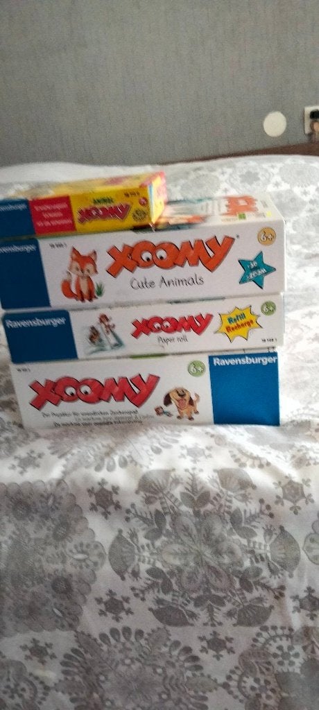 4 nieuwe ongebruikte dozen van Xoomy, Ophalen, Nieuw, Potlood of Stift