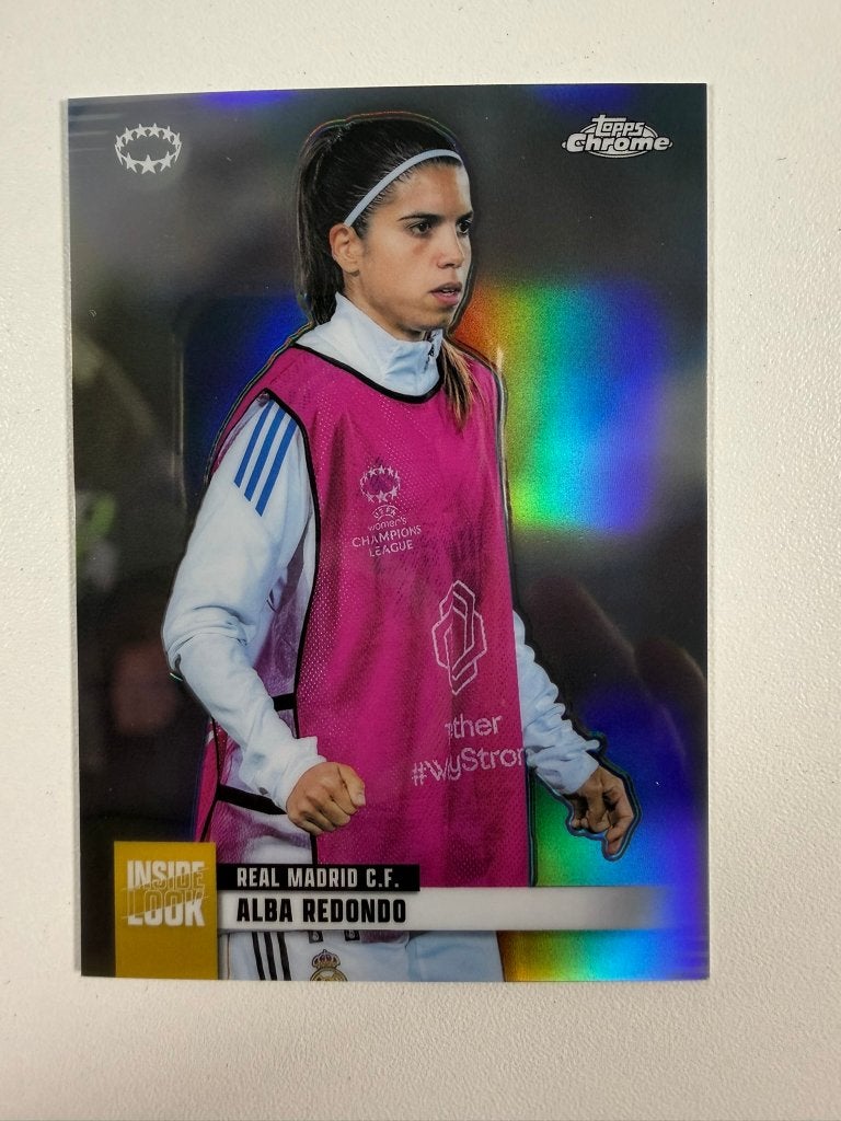 Alba Redondo Inside Look Topps Women's Chrome 2025-26, Ophalen of Verzenden, Nieuw, Buitenlandse clubs, Poster, Plaatje of Sticker