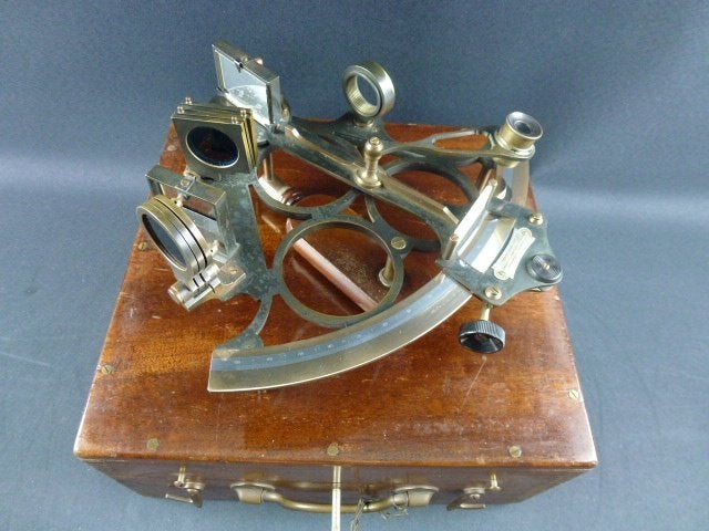 Antieke sextant, Ophalen of Verzenden, Gebruikt, Overige typen
