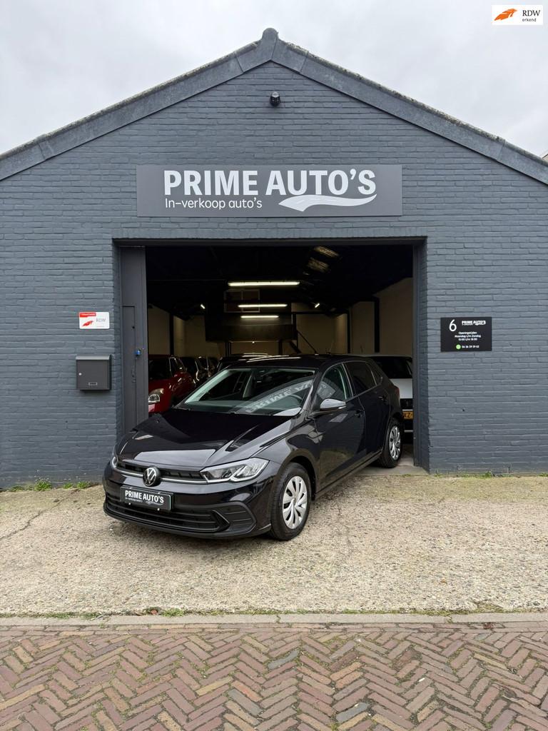 Volkswagen Polo 1.0 TSI Life Automaat | Stoelverw | 2023, 1330 kg, Stof, Gebruikt, Zwart