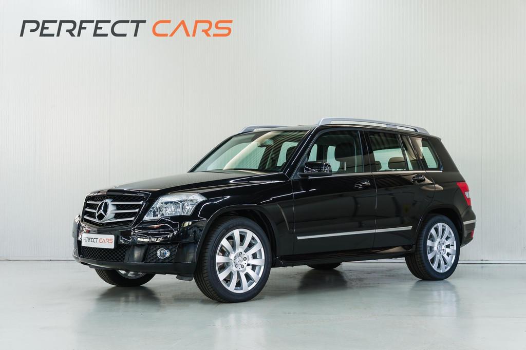 Mercedes-Benz GLK-klasse 300 4-Matic, leer automaat, BTW aut, Automaat, 1730 kg, Gebruikt, Zwart