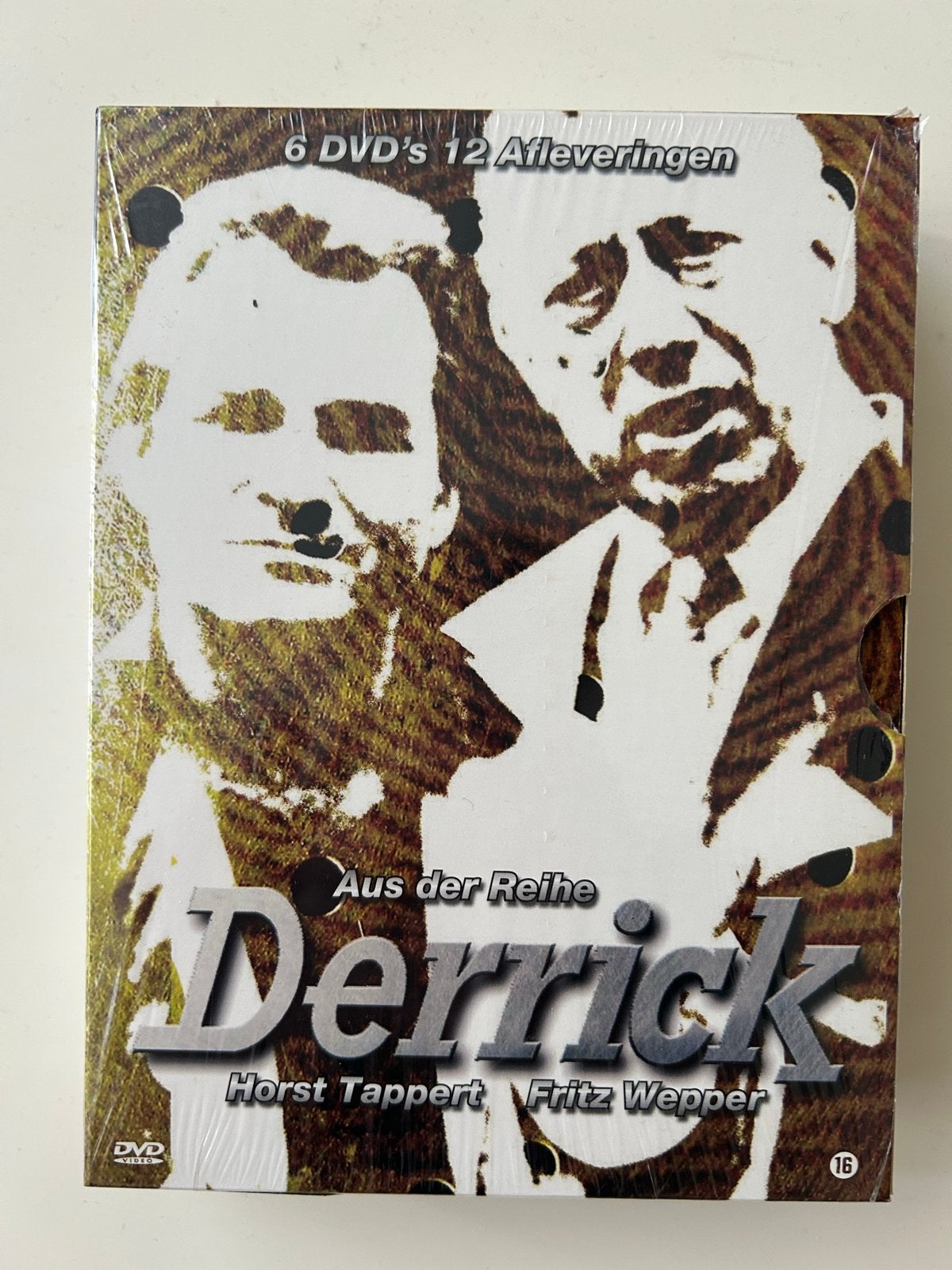 -Derrick - De Koning van de Krimi (6 DVD's, 12 Afleveringen), Vanaf 16 jaar, Nederlands, Duits, Ophalen of Verzenden