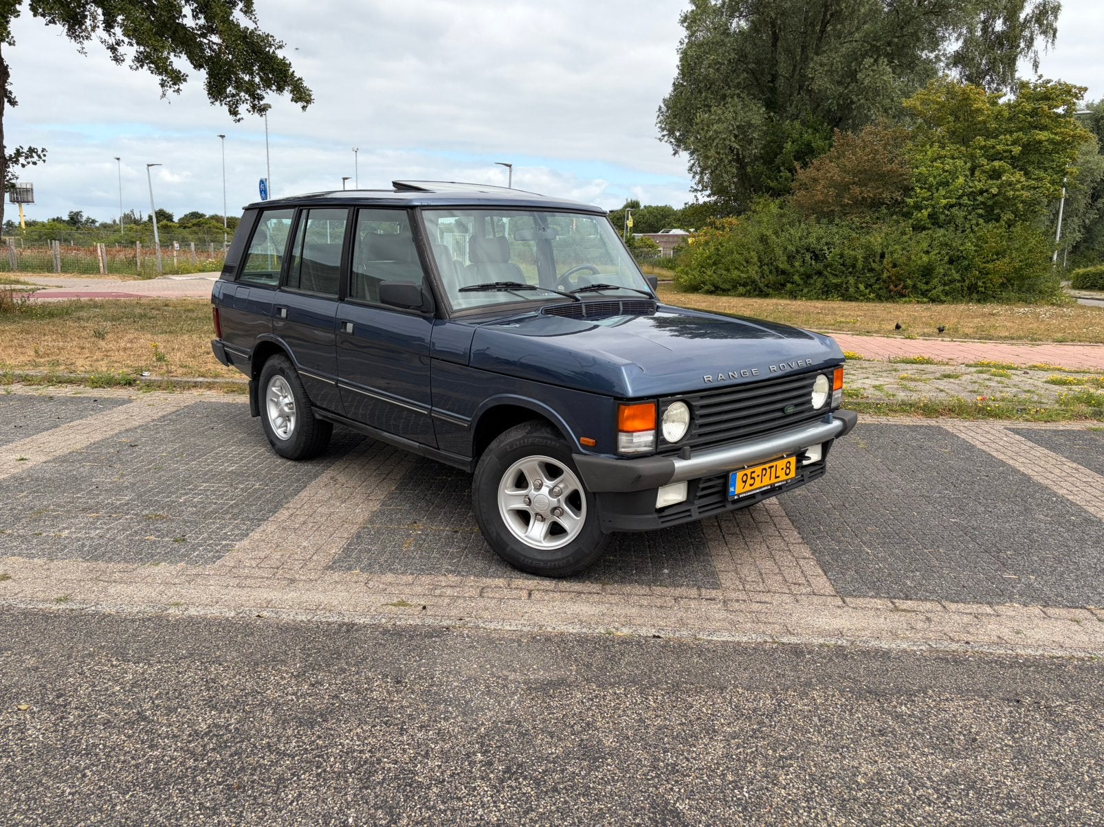 Range Rover Classic | Belastingvrij | APK 2028, Blauw, Stationwagon, Particulier, 126 pk