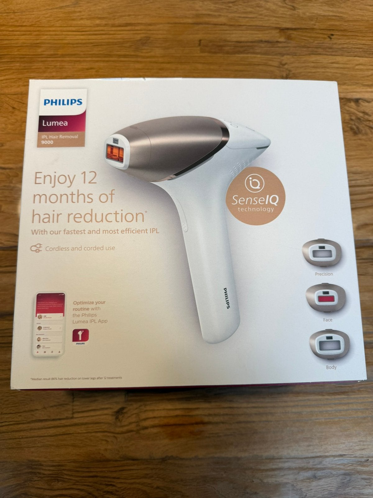 Phillips Lumea IPL 9000, Ophalen, Zo goed als nieuw, Scheren en Epileren