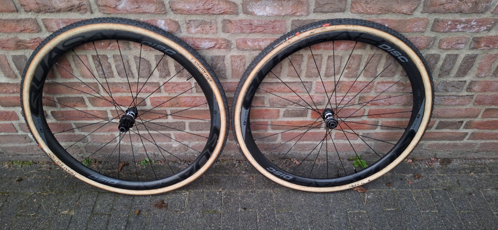 QuasarS35 Disc carbon Wielset, Gravelbike, Ophalen of Verzenden, Zo goed als nieuw, Carbon