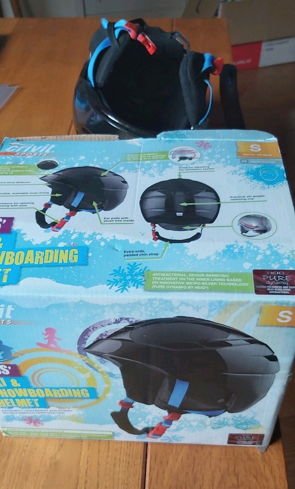Crivit Kids Ski & Snowboardhelm - Maat S, Overige typen, Zo goed als nieuw, Minder dan 100 cm, Ophalen