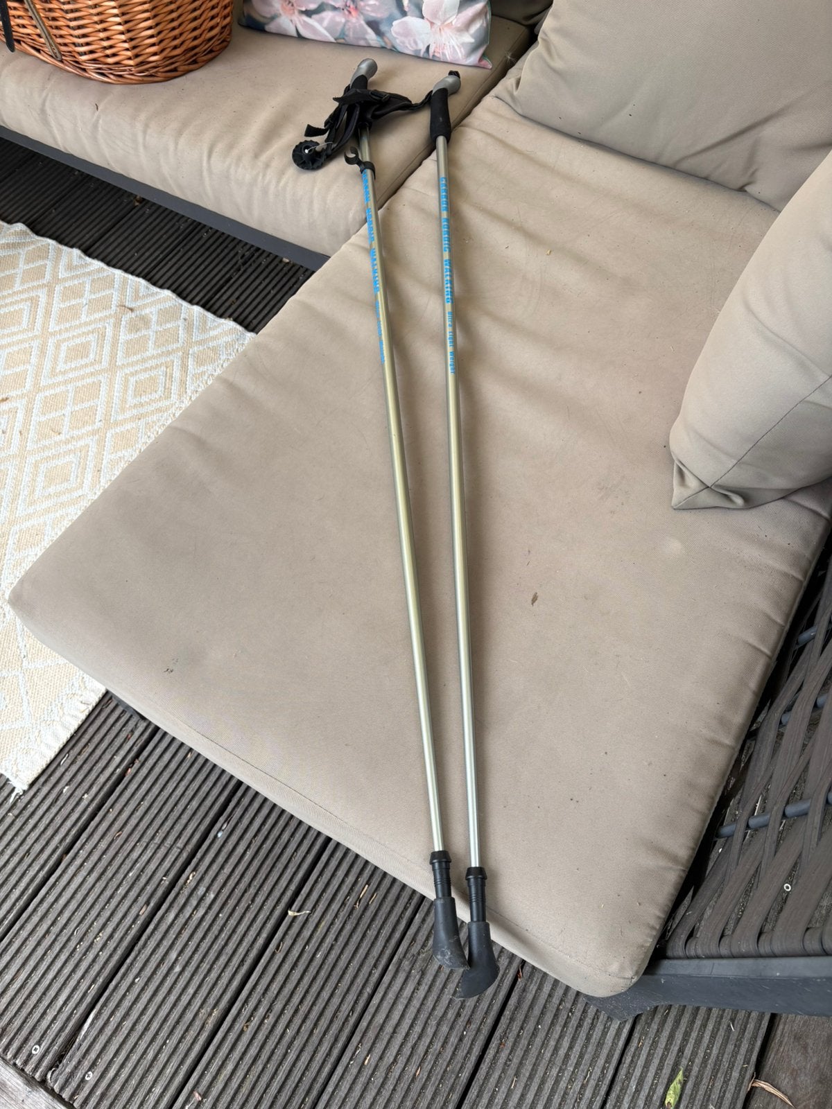 Nordic Walking stokken nog als  nieuw, Ophalen, Zo goed als nieuw