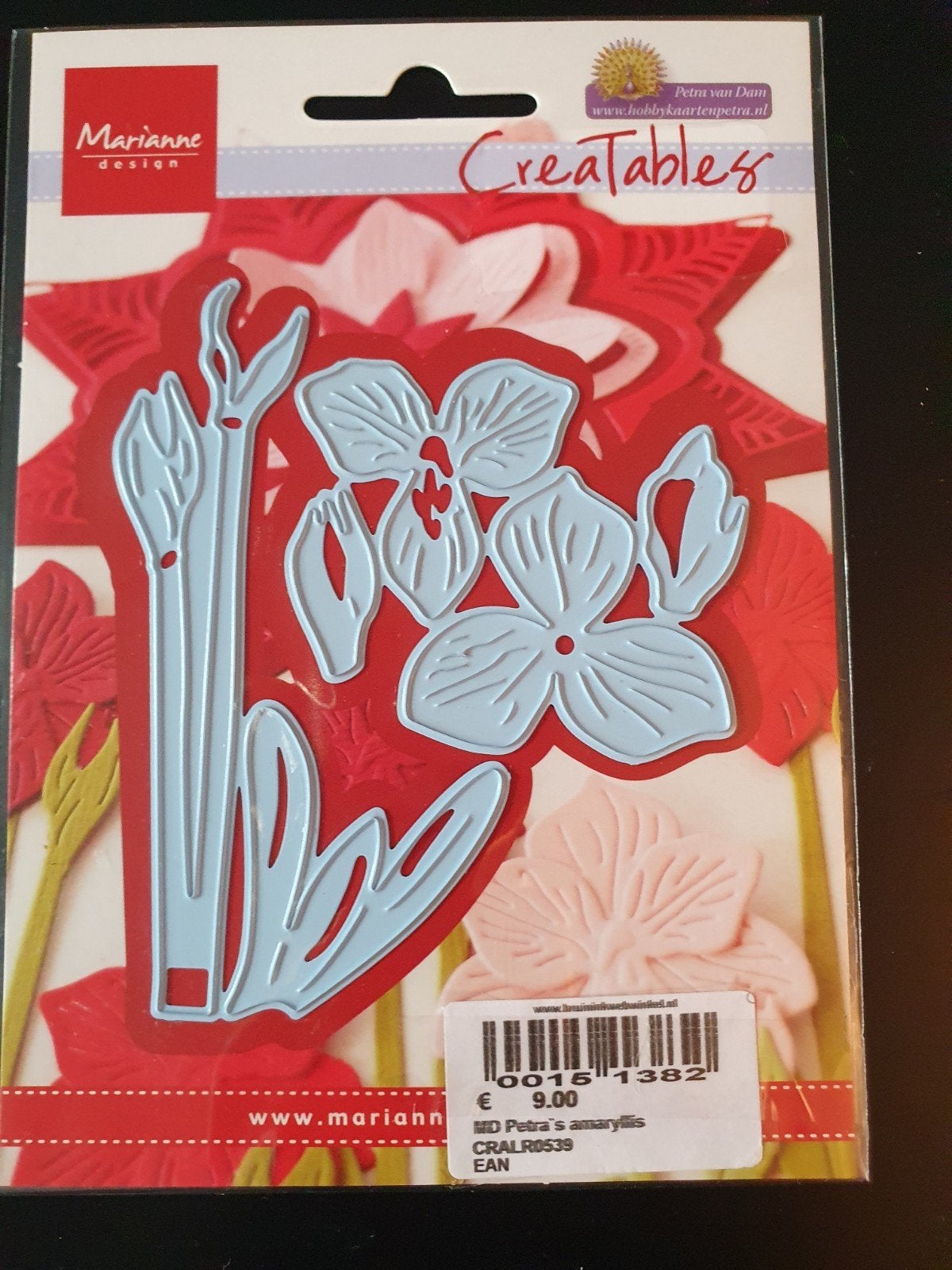 Marianne Design Creatables Petra's Amaryllis LRO539, Geschikt voor snijden, Gereedschap of Toebehoren, Zo goed als nieuw, Blauw