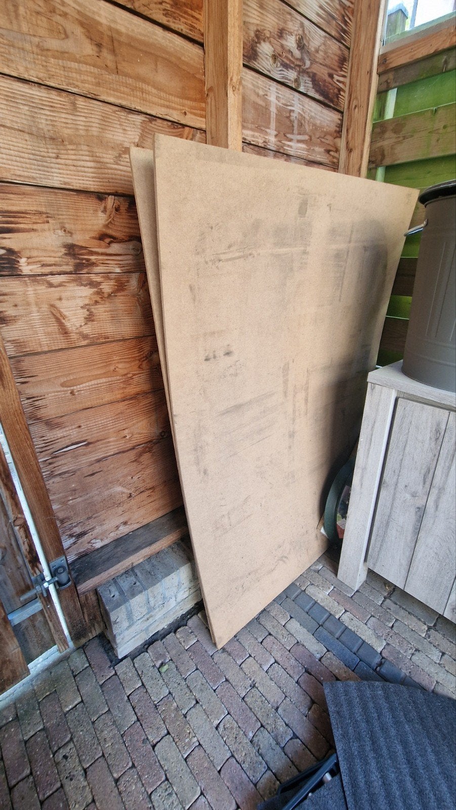 Gratis MDF platen in diverse maten, Ophalen, Gebruikt, Overige materialen, Minder dan 20 mm