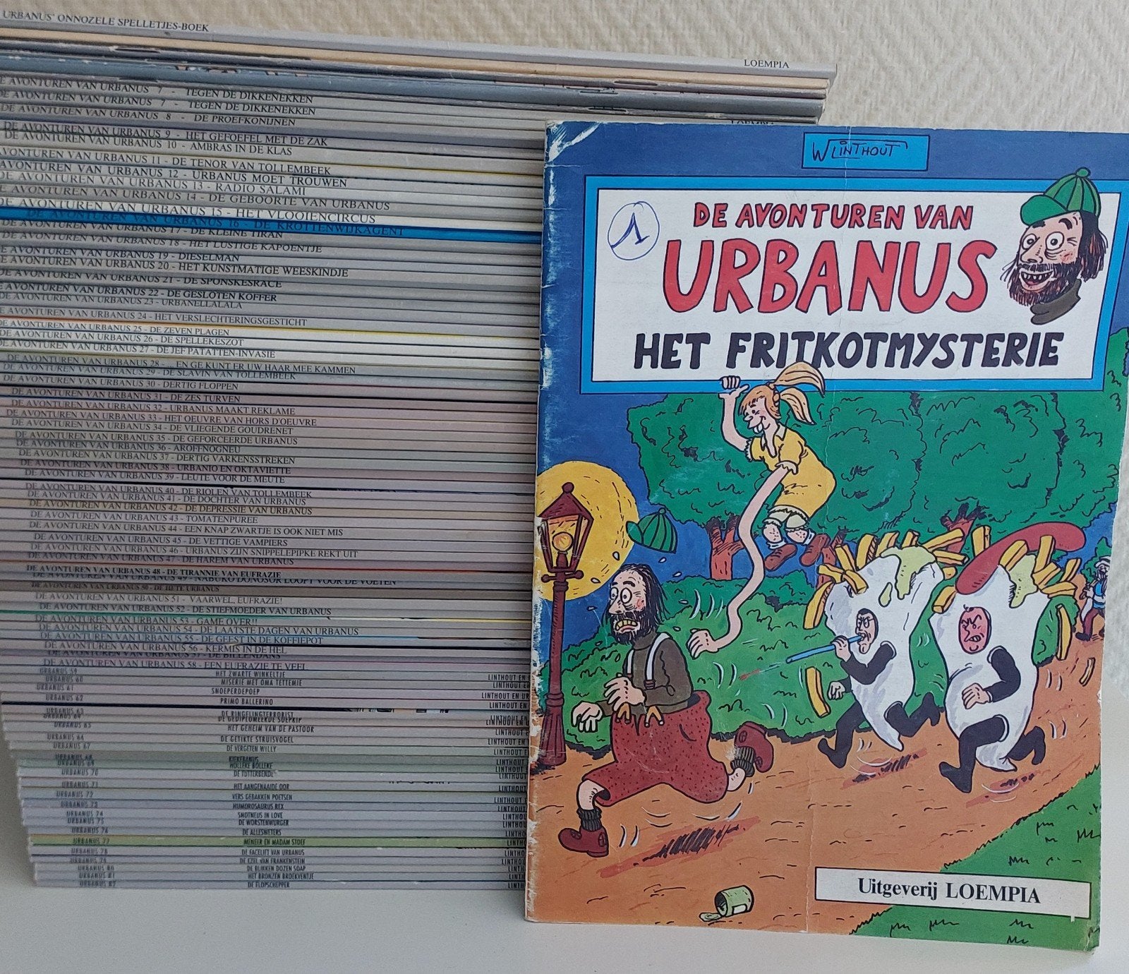 Strips Urbanus, Meerdere stripboeken, Verzenden