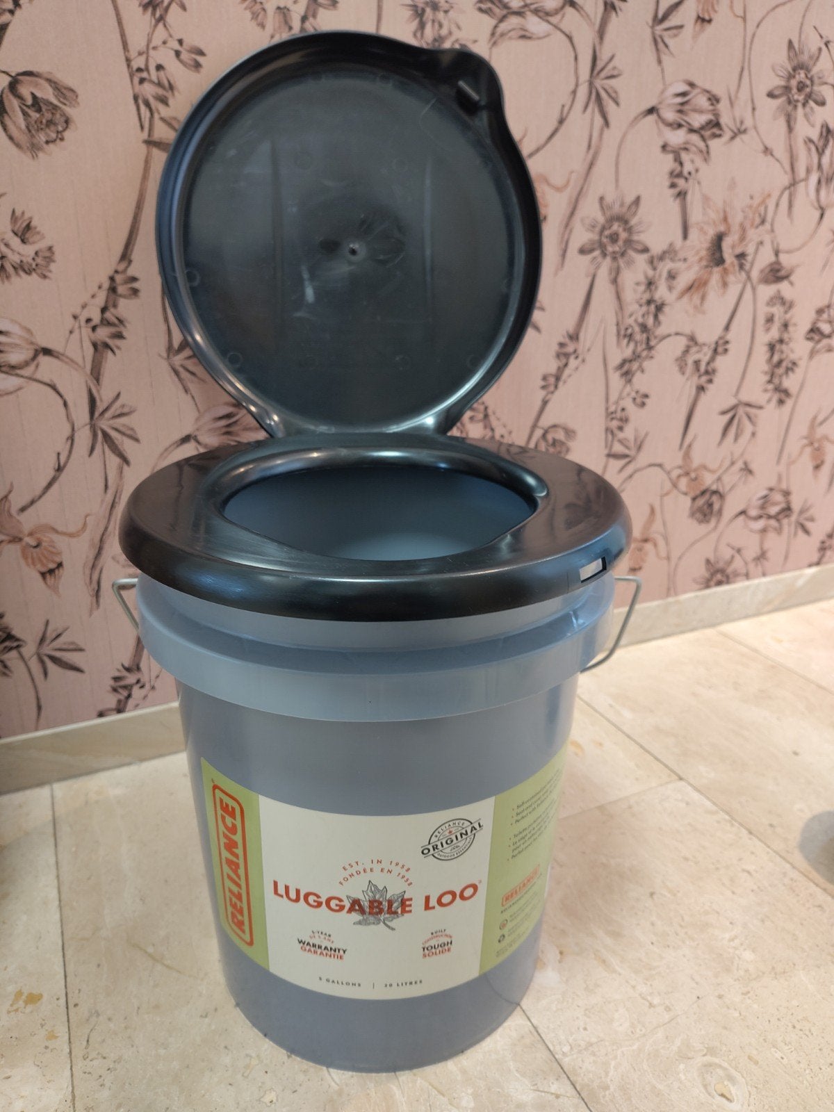 Mobiele wc voor tent/caravan/camper, Ophalen, Gebruikt