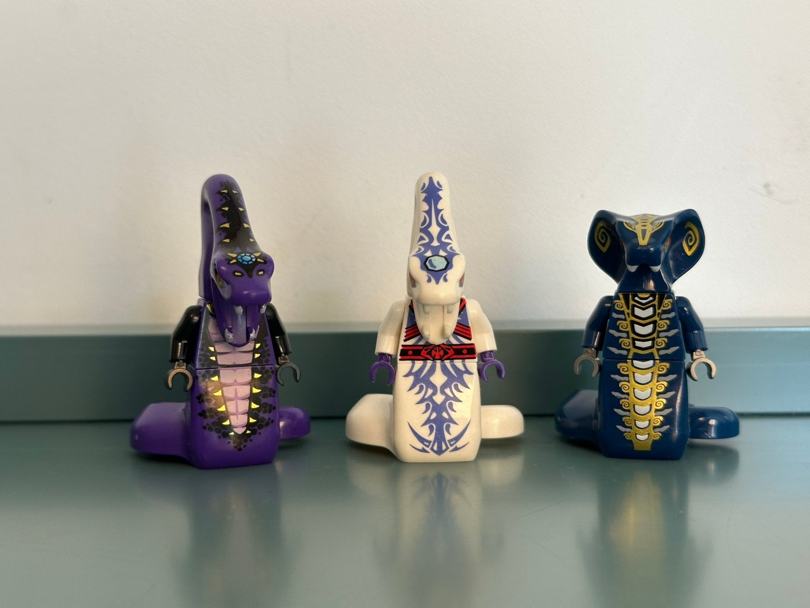 Lego Ninjago Slangen Minifiguren - Pythor, Pythor en Skales, Kinderen en Baby's, Inclusief minifiguren, Gebruikt, Verzenden, Lego
