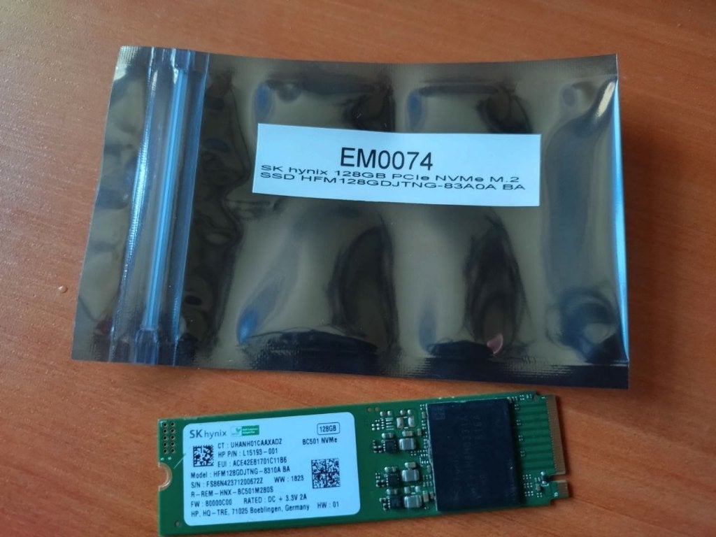 SK hynix 128GB PCIe NVMe M.2 SSD met SMART, Ophalen of Verzenden, Laptop, Overige aansluitingen