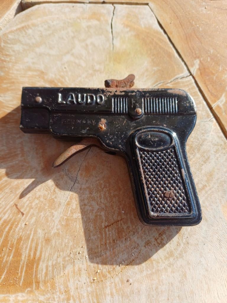 Vintage Laudo klapperpistool - Duitsland, Ophalen, Gebruikt