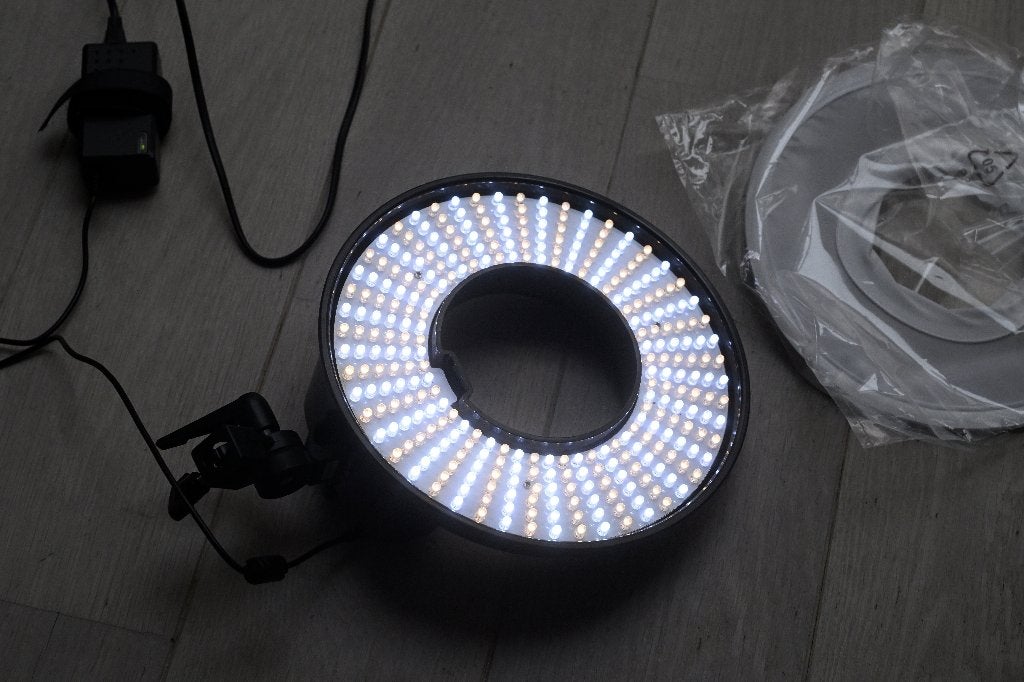 FalconEyes ringlamp, Audio, Tv en Foto, Fotografie | Fotostudio en Toebehoren, Falcon Eyes, Ophalen of Verzenden, Zo goed als nieuw