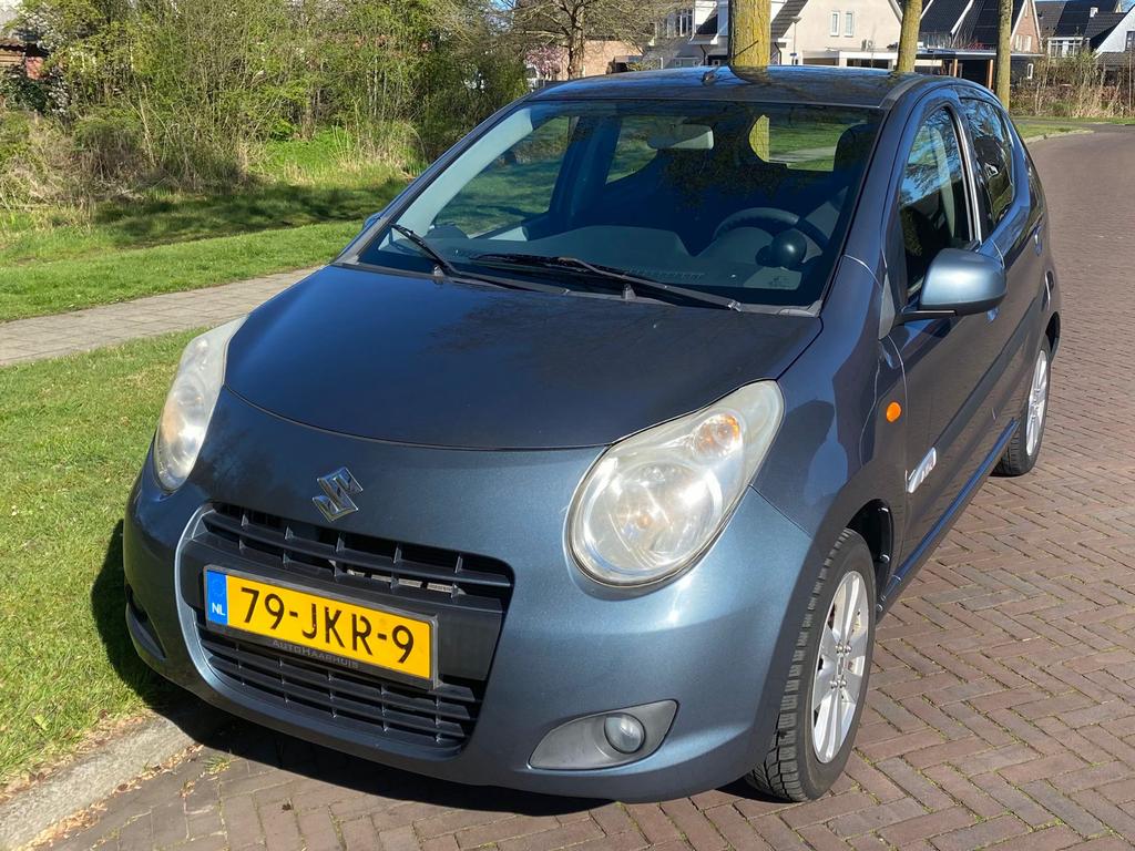 Suzuki Alto 1.0 2010 Grijs lichtmetalen velgen 5 deurs, Auto's, Stof, 4 cilinders, 4 stoelen, Origineel Nederlands