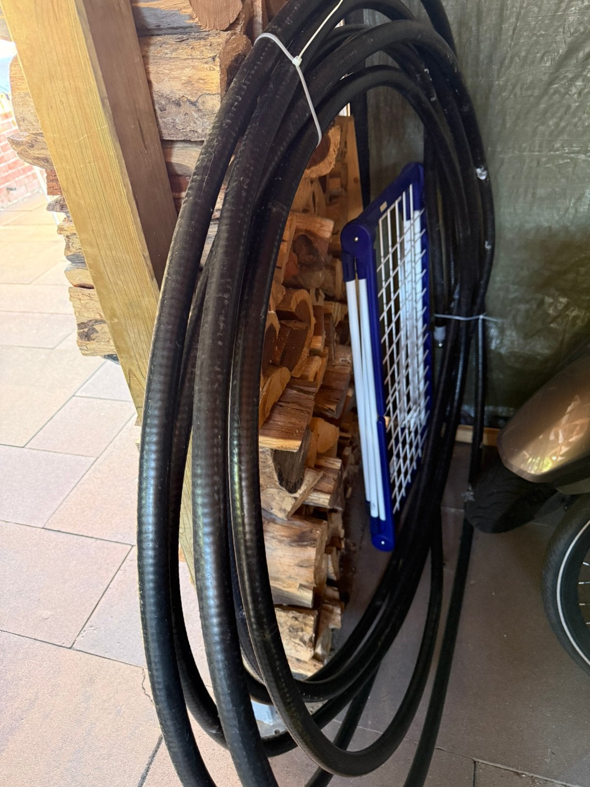 7/16 kabel fm +_ 20 meter, Telecommunicatie, Ophalen of Verzenden, Zo goed als nieuw, Antenne