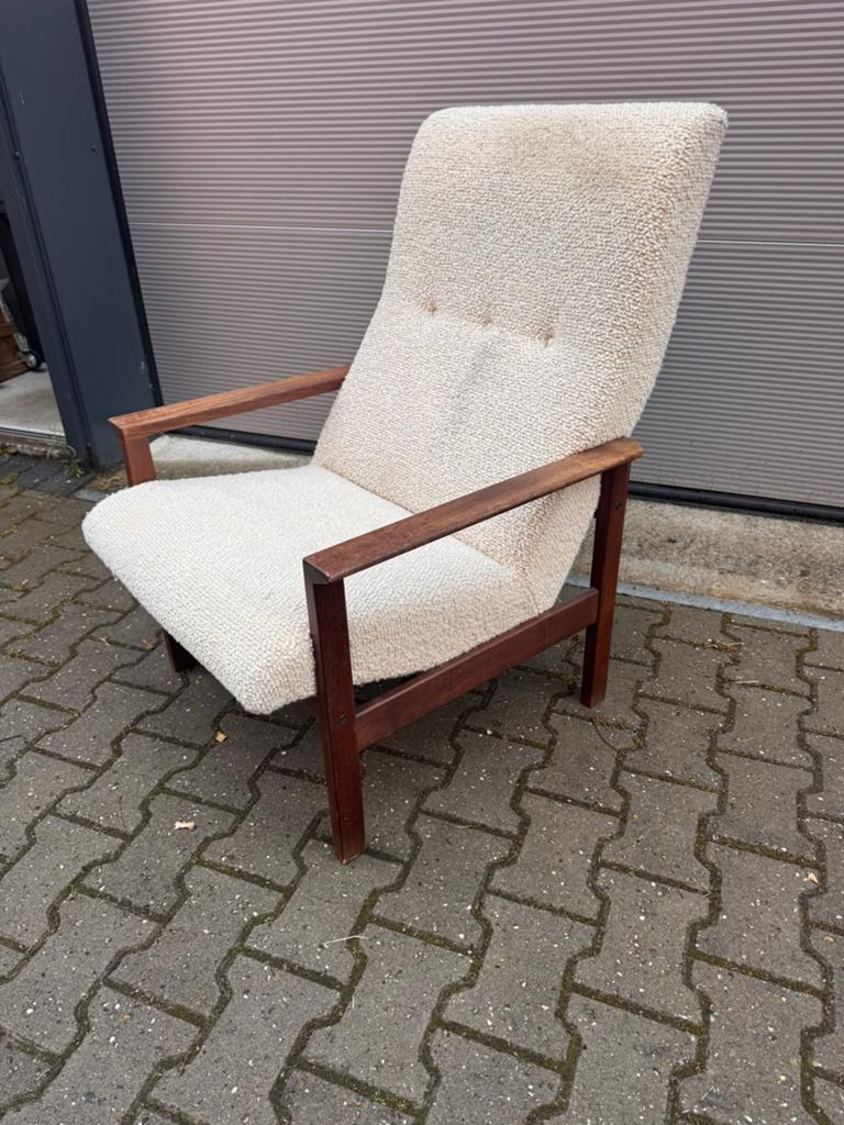 Vintage Pastoe FU 06 fauteuil Yngve Ekstrom, Huis en Inrichting, Fauteuils, Ophalen, Scandinavisch design, Overige materialen