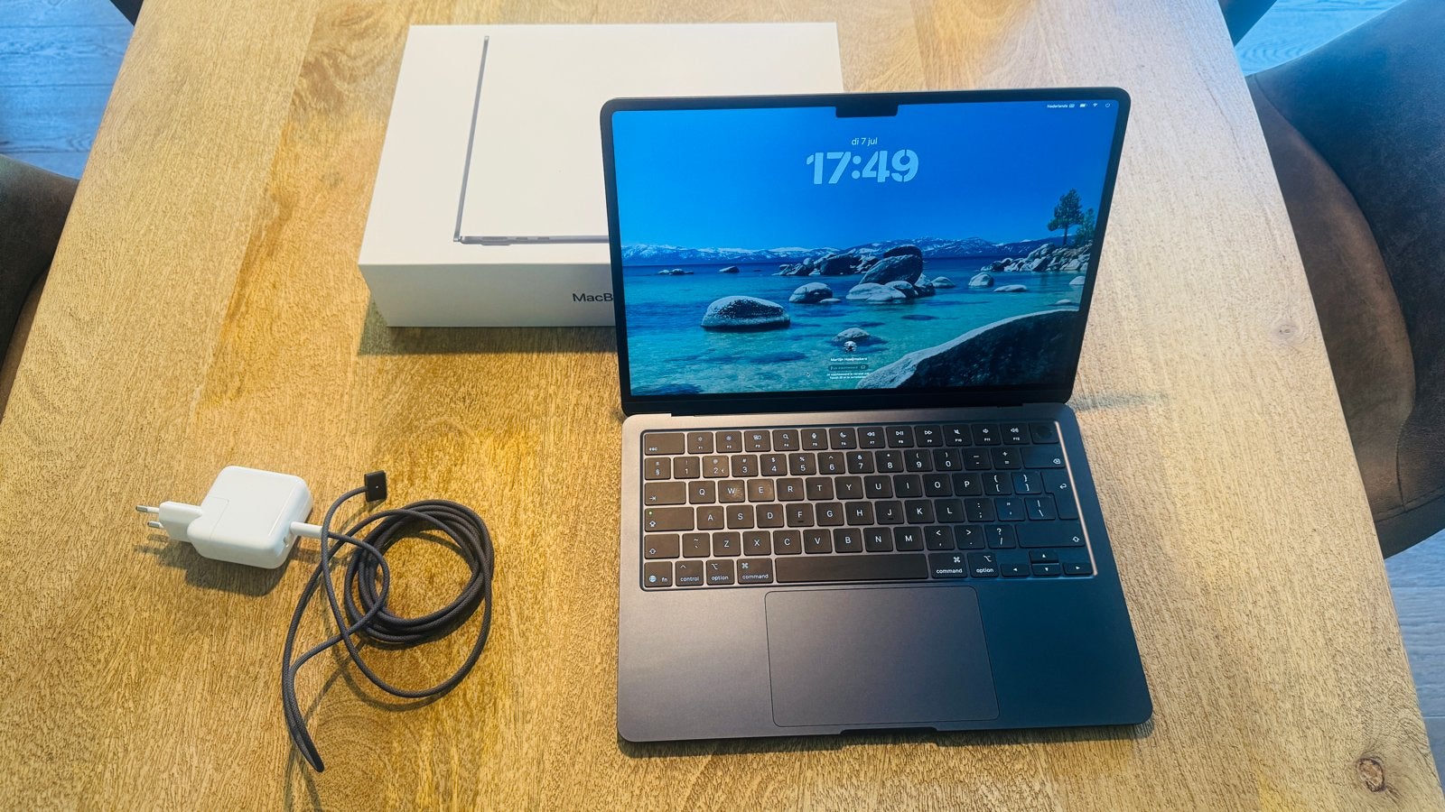 Apple MacBook Air 13inch M4 16GB/512GB + Apple Muis, Computers en Software, Apple Macbooks, Ophalen, Qwerty, 13 inch, 512 GB