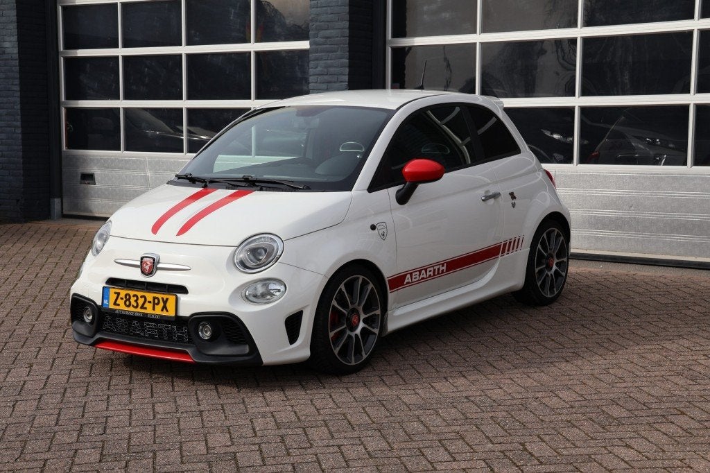 Abarth 595 TURISMO 1.4 T-JET ABARTH 595, Auto's, Met garantie (alle), Wit, Handgeschakeld, 1368 cc