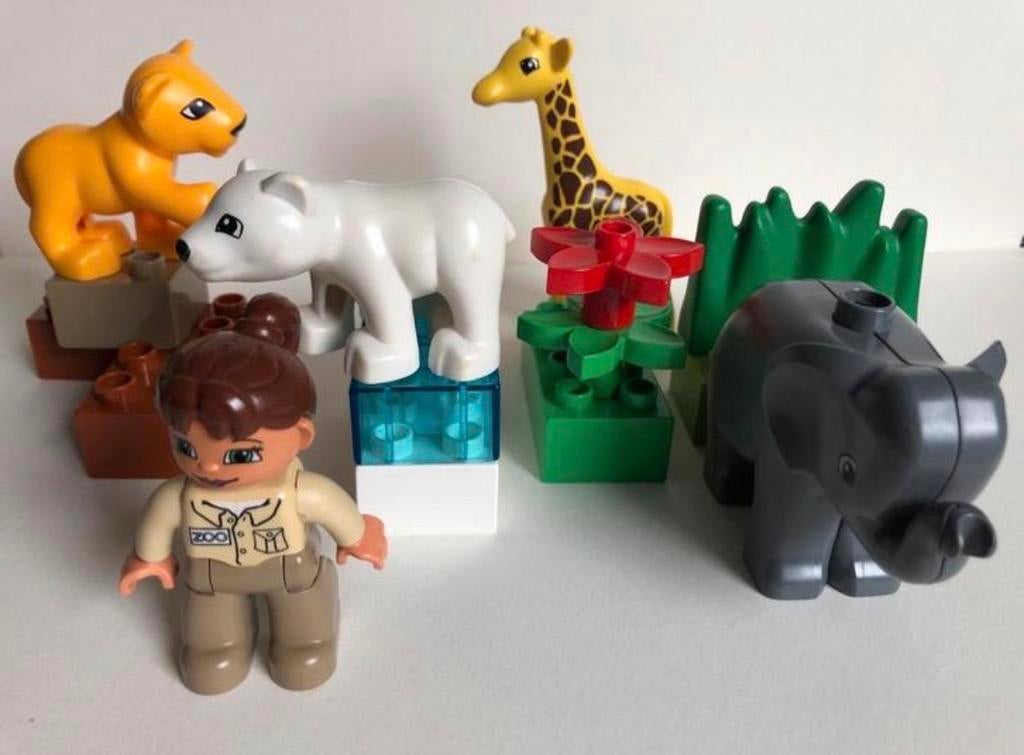 6 verschillende Lego Duplo sets in goede staat, Ophalen of Verzenden, Gebruikt, Complete set, Duplo