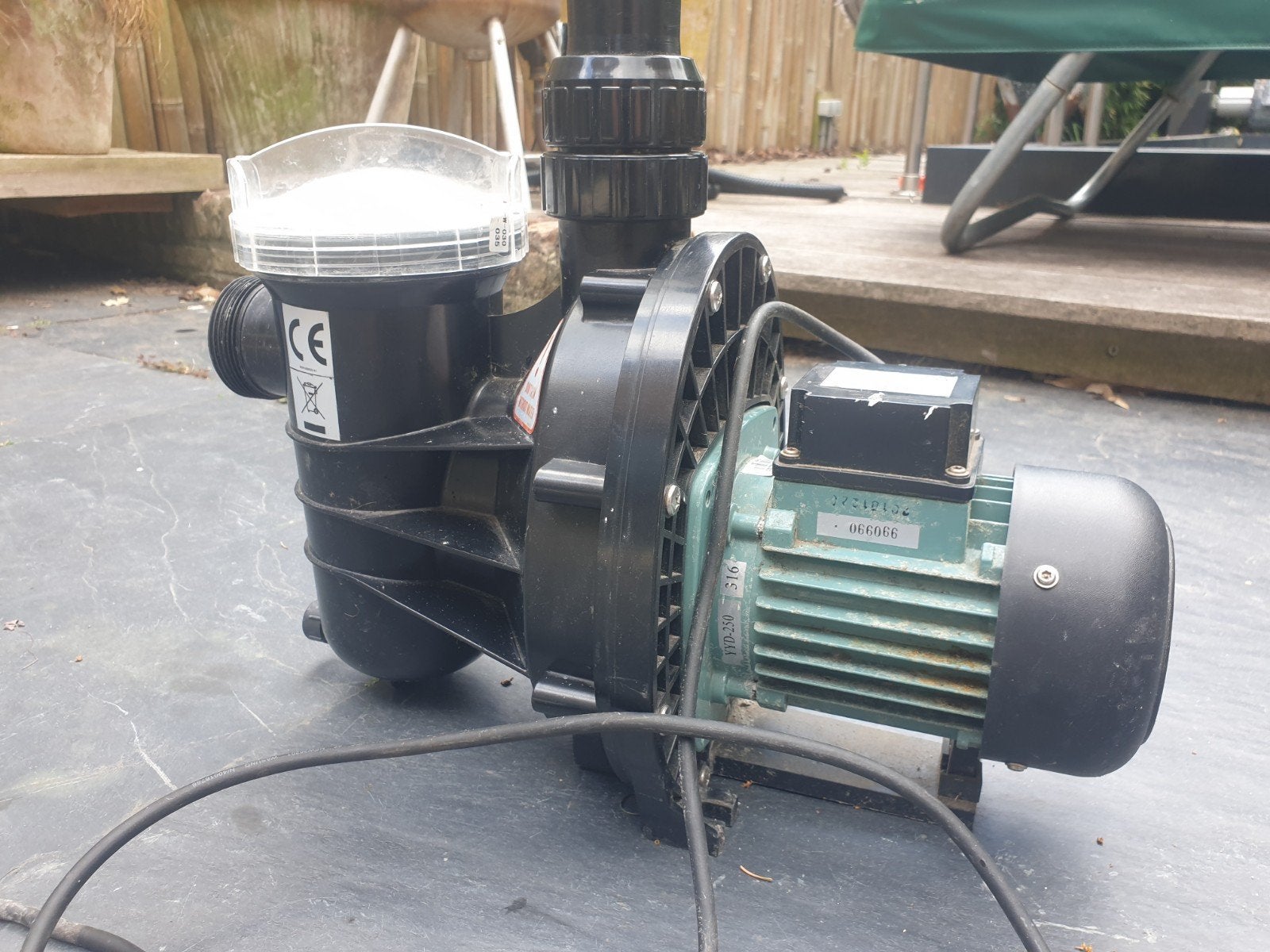 Mega Spa Pomp SS033 - 0.33 HP, 0.43 kW, 230V, Ophalen of Verzenden, Gebruikt, Elektrisch, Overige typen