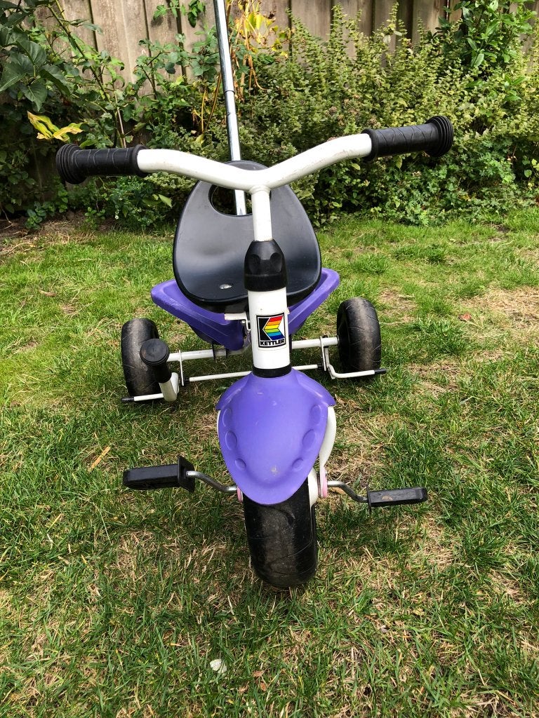 Driewieler Kettler Funtrike Paars, Ophalen, Gebruikt, Kettler, Verstelbare zitting