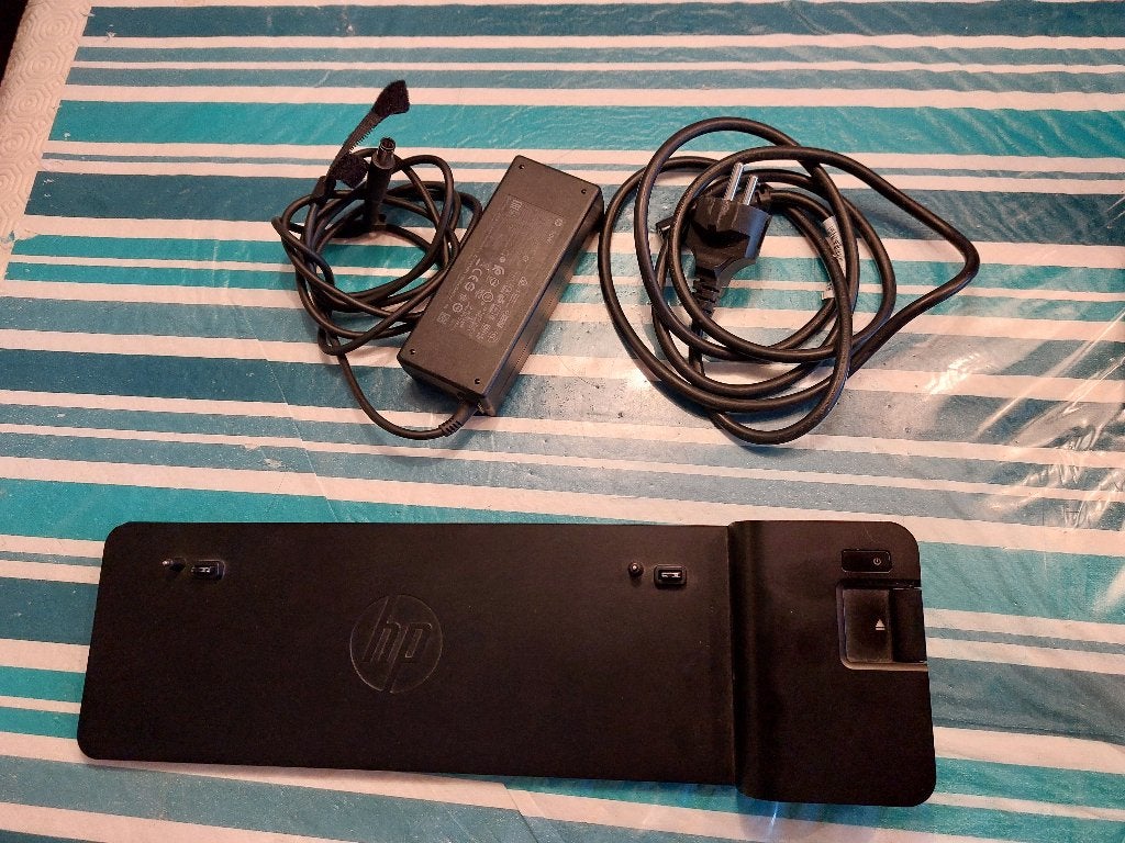 HP D9Y32AA Ultraslim docking station, Computers en Software, Ophalen of Verzenden, Zo goed als nieuw, HP, Docking station