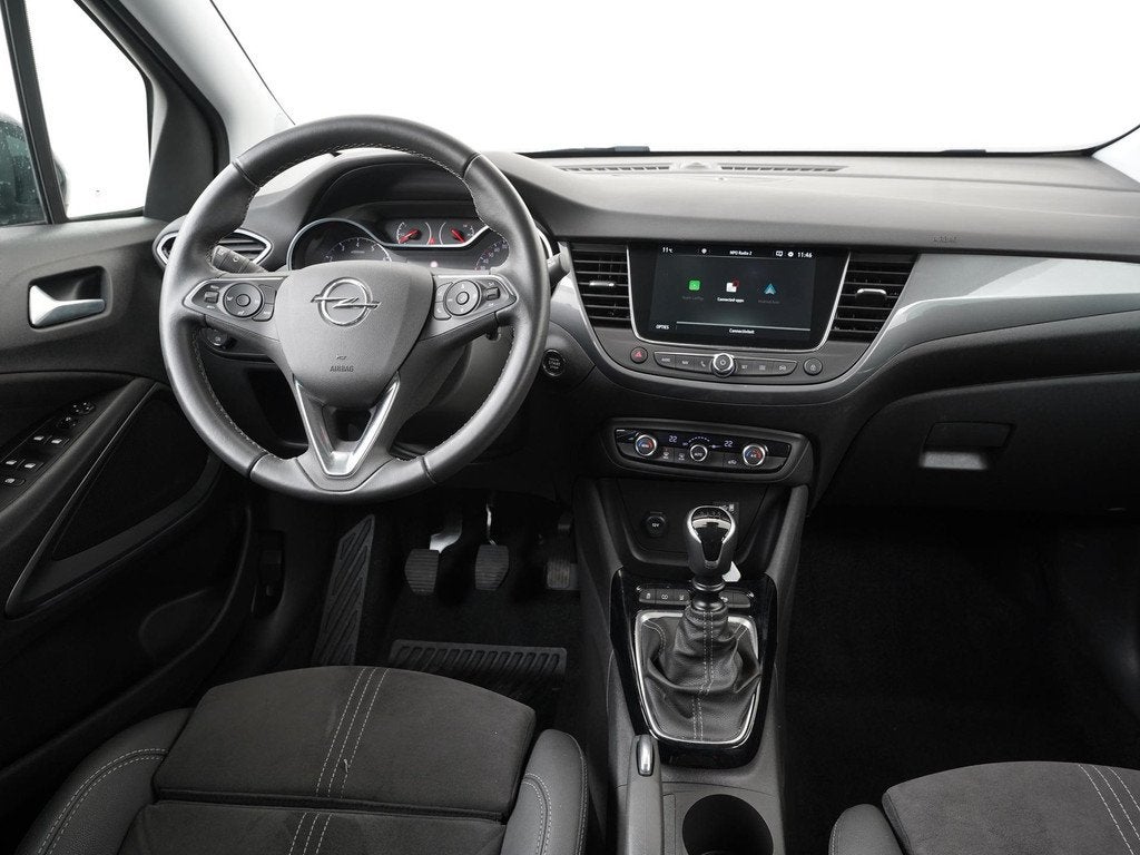 Opel Crossland 1.2 Turbo Elegance Ultimate | Leder/Alcantara, Auto's, Opel, 12 maanden, 840 kg, Gebruikt, 1199 cc