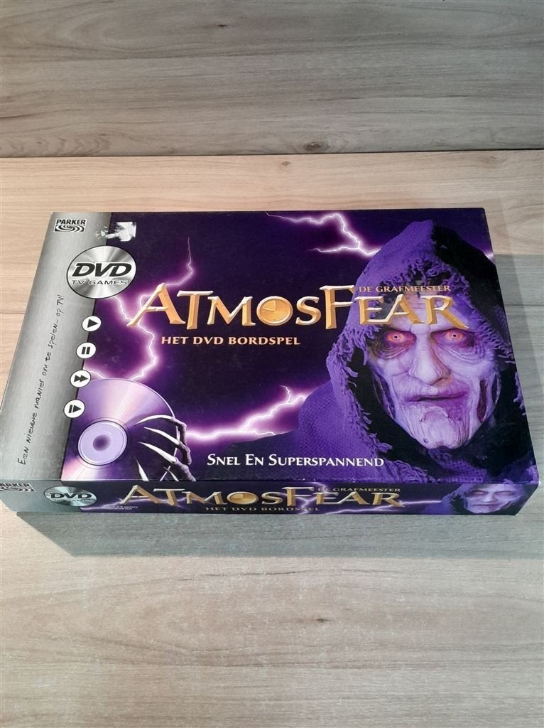 atmosfear dvd - s6270, Hobby en Vrije tijd, Gezelschapsspellen | Bordspellen, Verzenden, Zo goed als nieuw