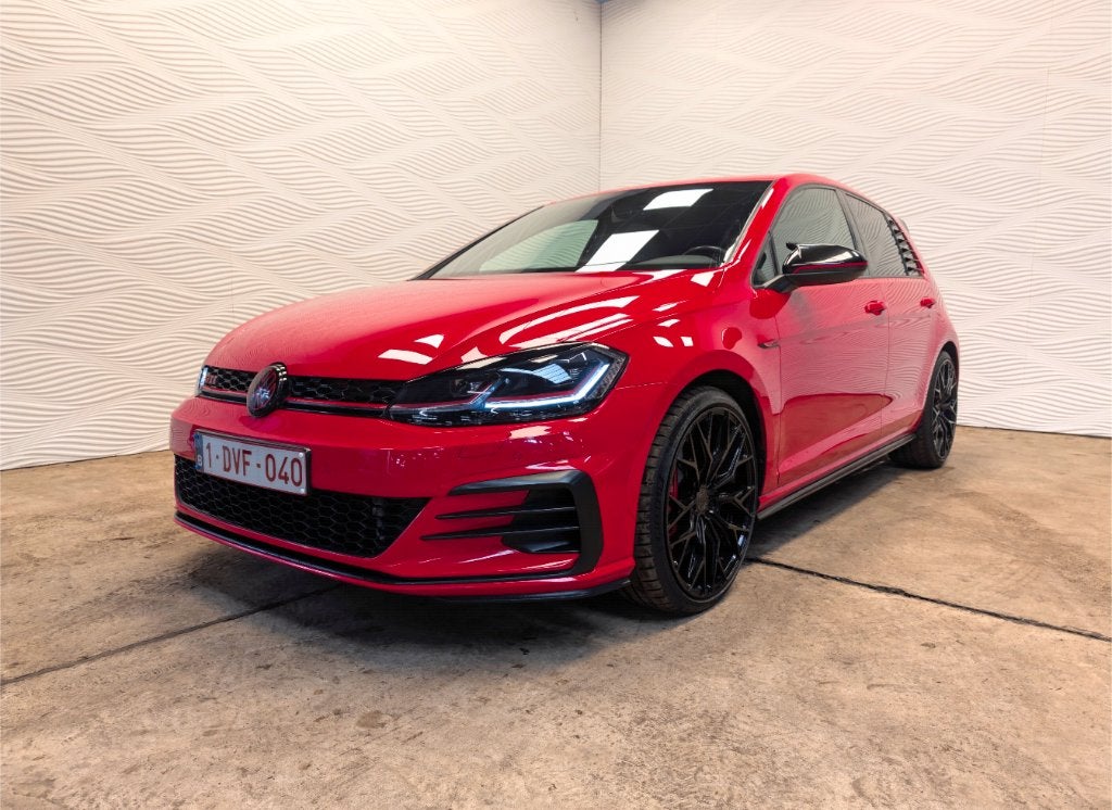 Volkswagen golf 7.5 GTI performance, Auto's, Stof, 245 pk, Hatchback, Rood