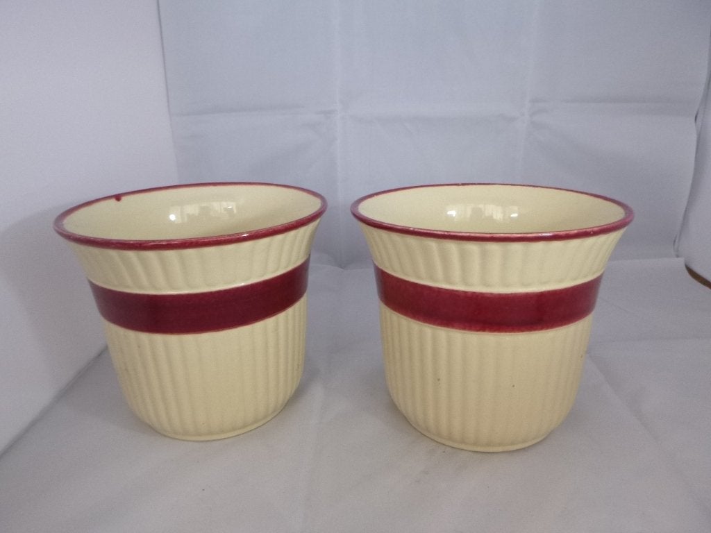 twee mooie vintage overpotten, Ophalen of Verzenden, Huis en Inrichting
