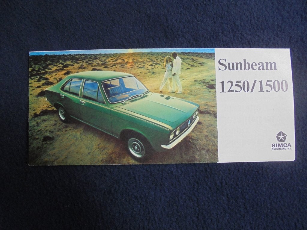 SUNBEAM 1250 - 1500. circa 1970, Verzenden, Gebruikt, Auto's