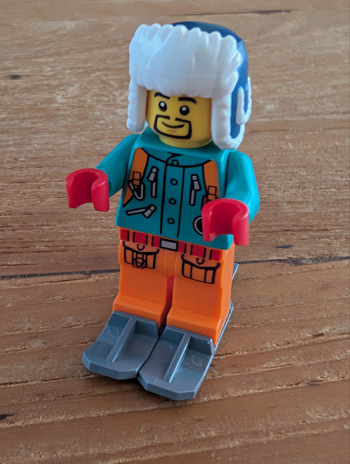 Lego Minifigures winter met sneeuwschoenen, Lego, Nieuw, Ophalen of Verzenden, Minifiguur