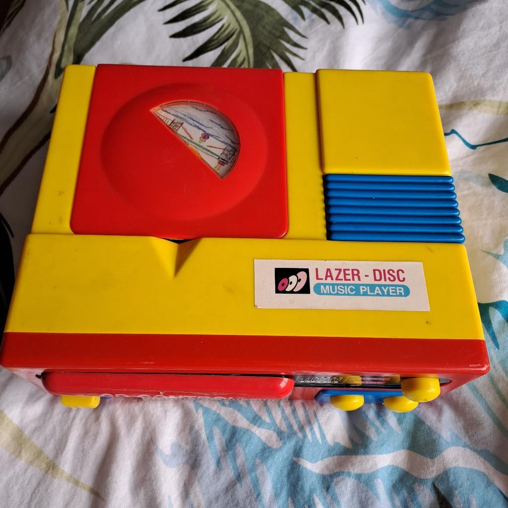 Kinder cd speler, Ophalen, Gebruikt