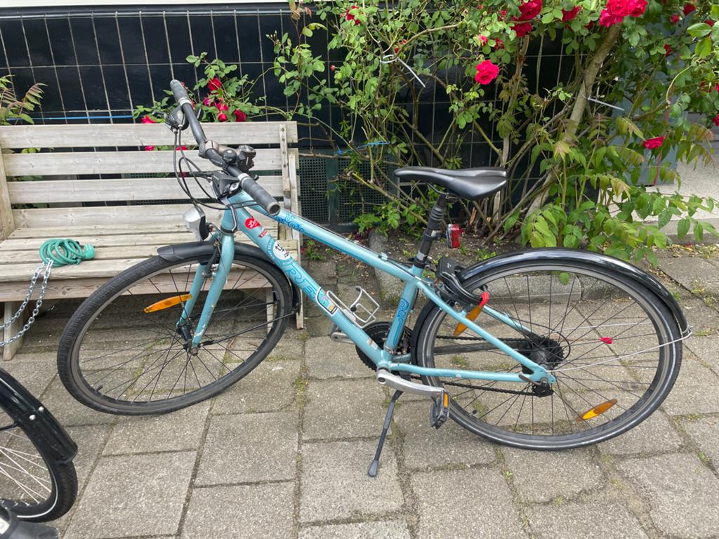 Trek hybride mountain City Bike - Goed onderhouden, Gebruikt, Velgrem, Versnellingen, 50 tot 53 cm